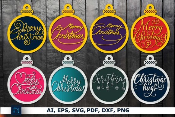Download Layer Paper Christmas Balls SVG Bundle - Christmas balls svg Collection