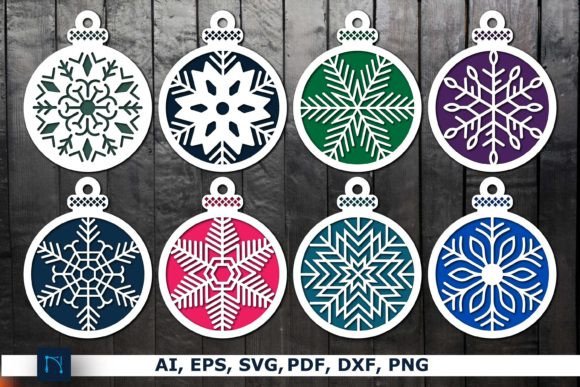 Download Layer Paper Christmas Balls SVG Bundle - Christmas balls svg Collection