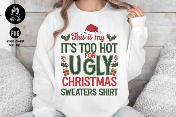 Download Too Hot for Ugly Sweater PNG - Ugly sweater png Collection