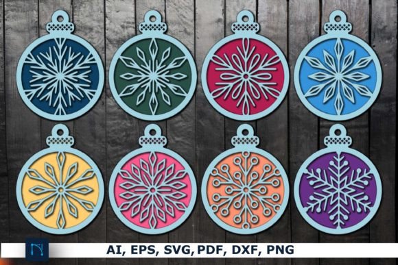 Download Layer Paper Christmas Balls SVG Bundle - Christmas balls svg Collection