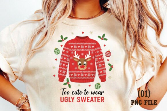 Download Too Cute to Wear Ugly Sweater PNG, Chris - Ugly sweater png Collection