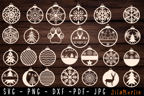 Download 30 Christmas Balls SVG Bundle, Christmas - Christmas balls svg Collection